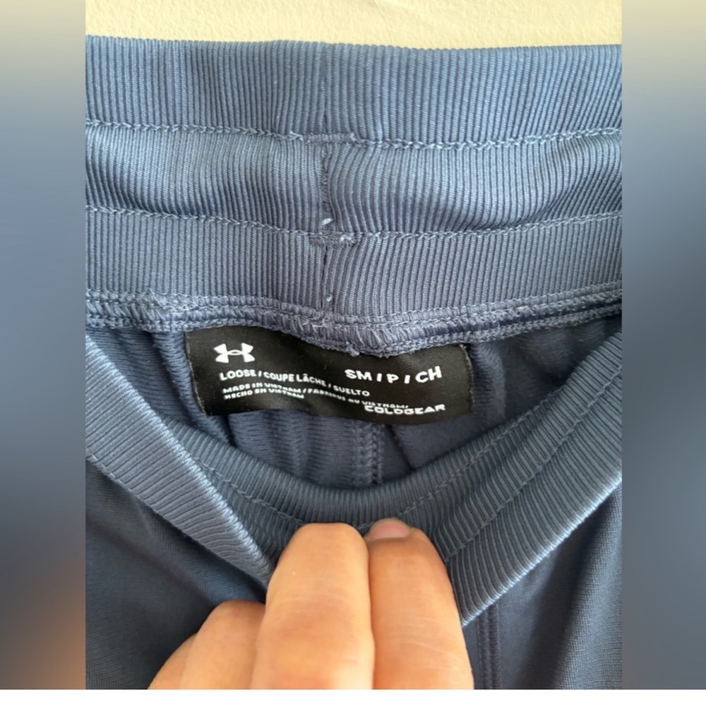 Under Armour Steel Blue Joggers for Men - Picture 2 of 8
